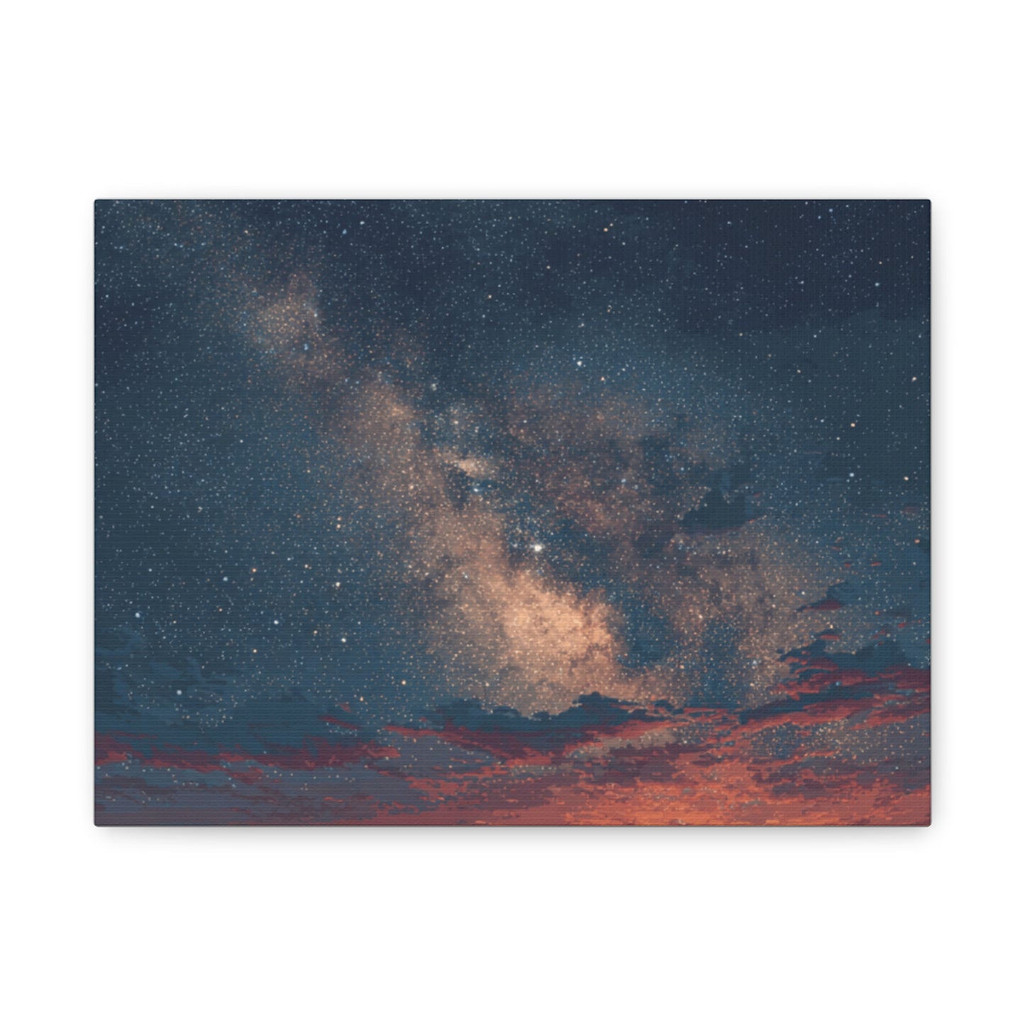 Celestial Canvas Art, Starry Night Decor, Universe Wall Art, Galaxy Home Decor, Space Lovers Gift, Inspirational Wall Decor