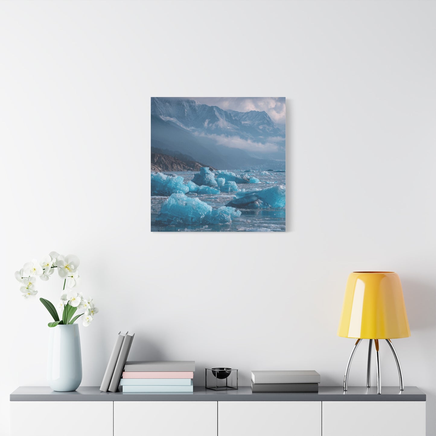 Stretched Canvas Art, Tranquil Landscape Wall Decor, Ideal for Home or Office, Art Print Gift, Nature Lover's Art