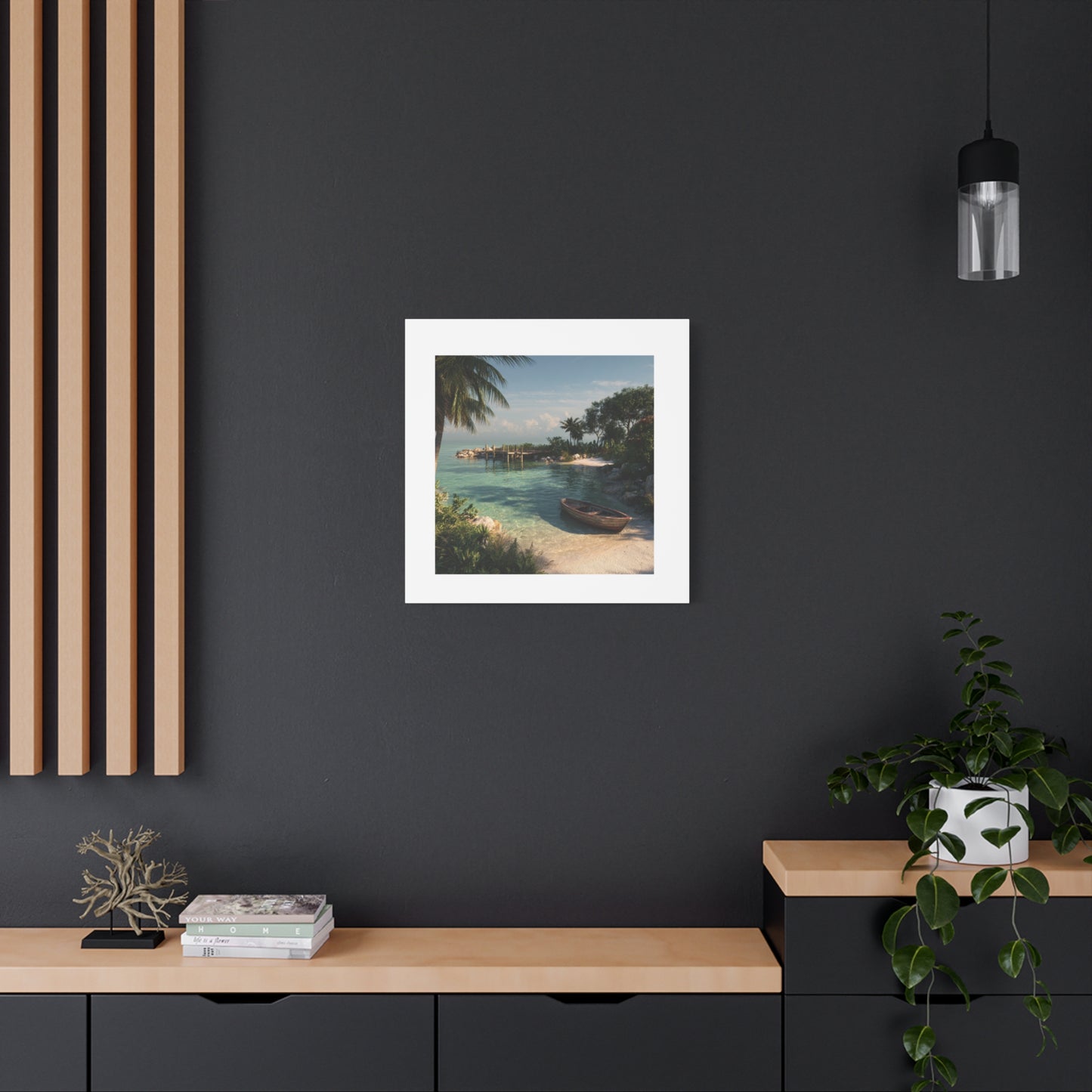 Canvas Print - Beautiful Beach View
