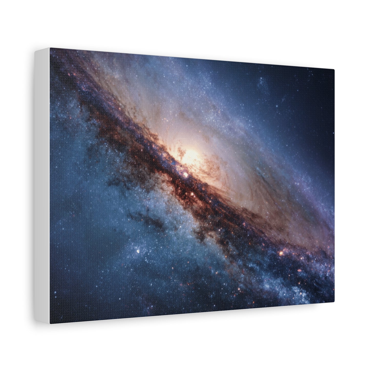 Galaxy Wall Art, Stretched Canvas Print, Cosmic Decor, Space Art, Home Gallery