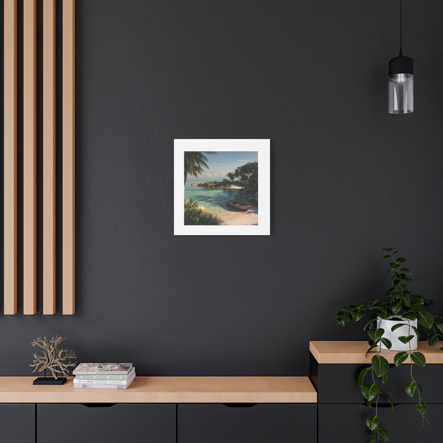 Canvas Print - Beautiful Beach View
