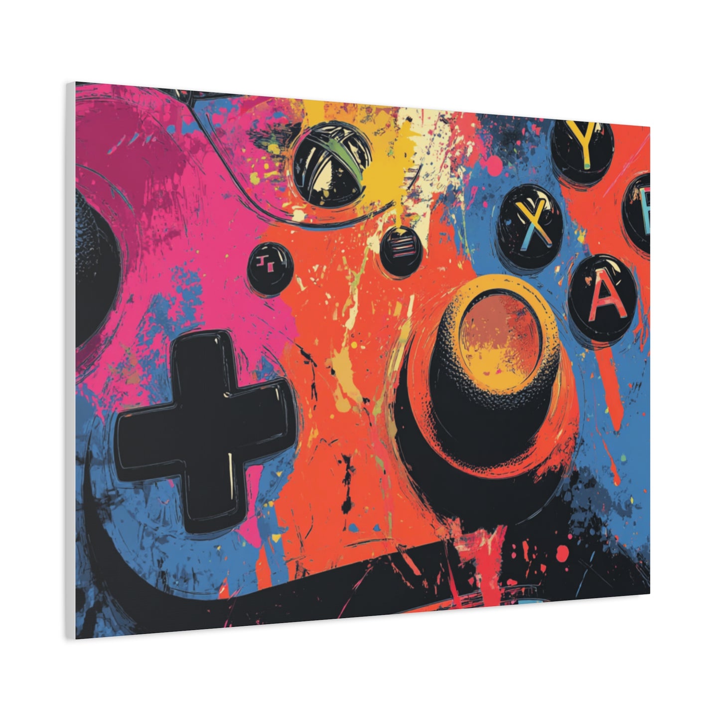 Vibrant Gaming Canvas Art