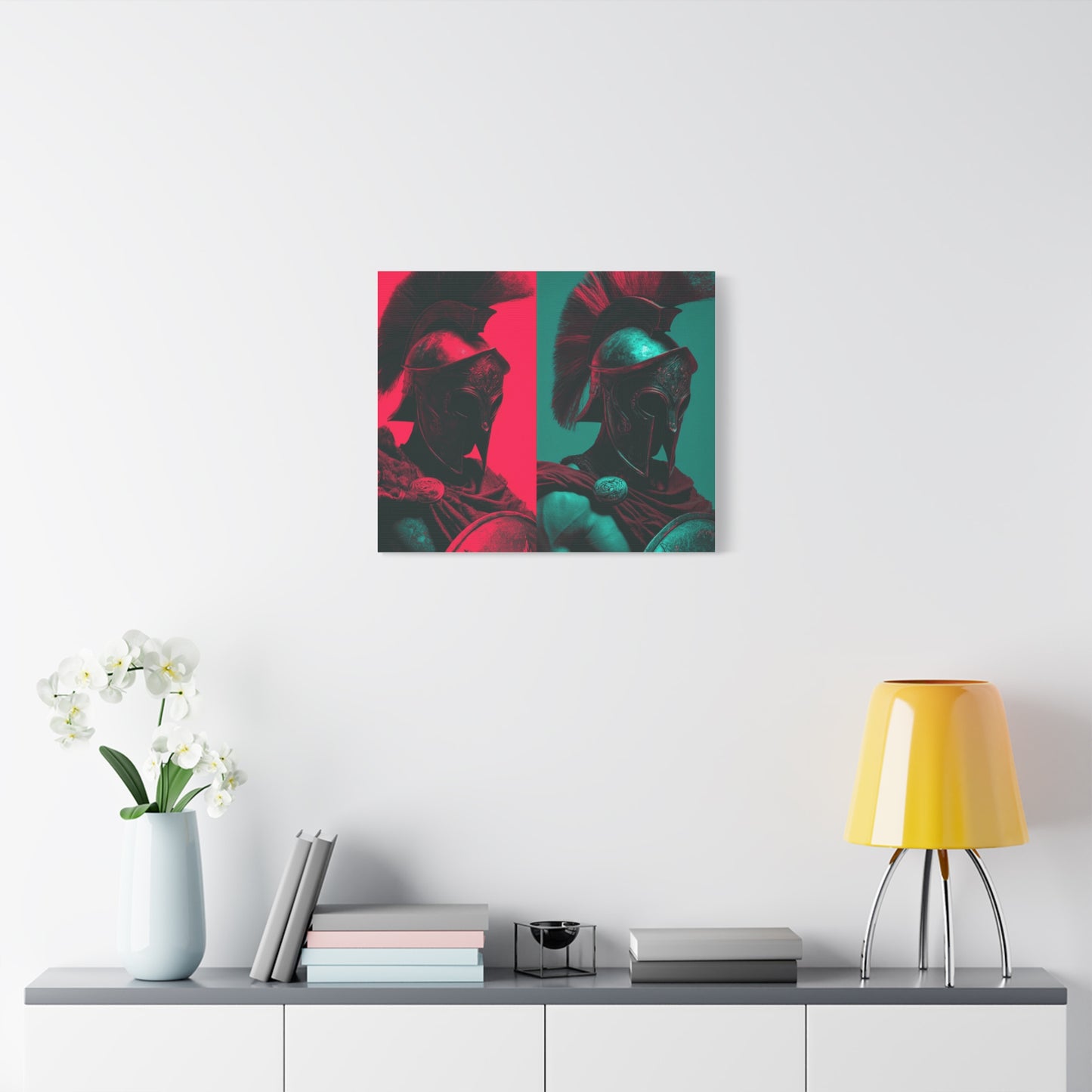 Spartan Warrior Canvas Wall Art