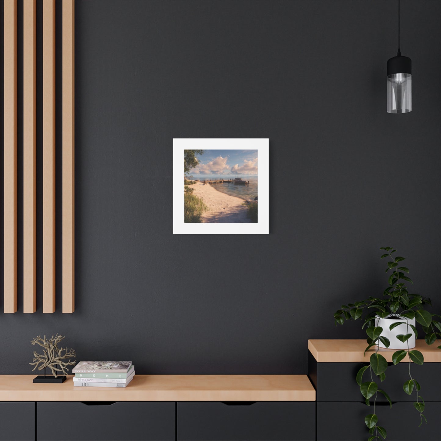 Canvas Print - Beautiful Beach Scene