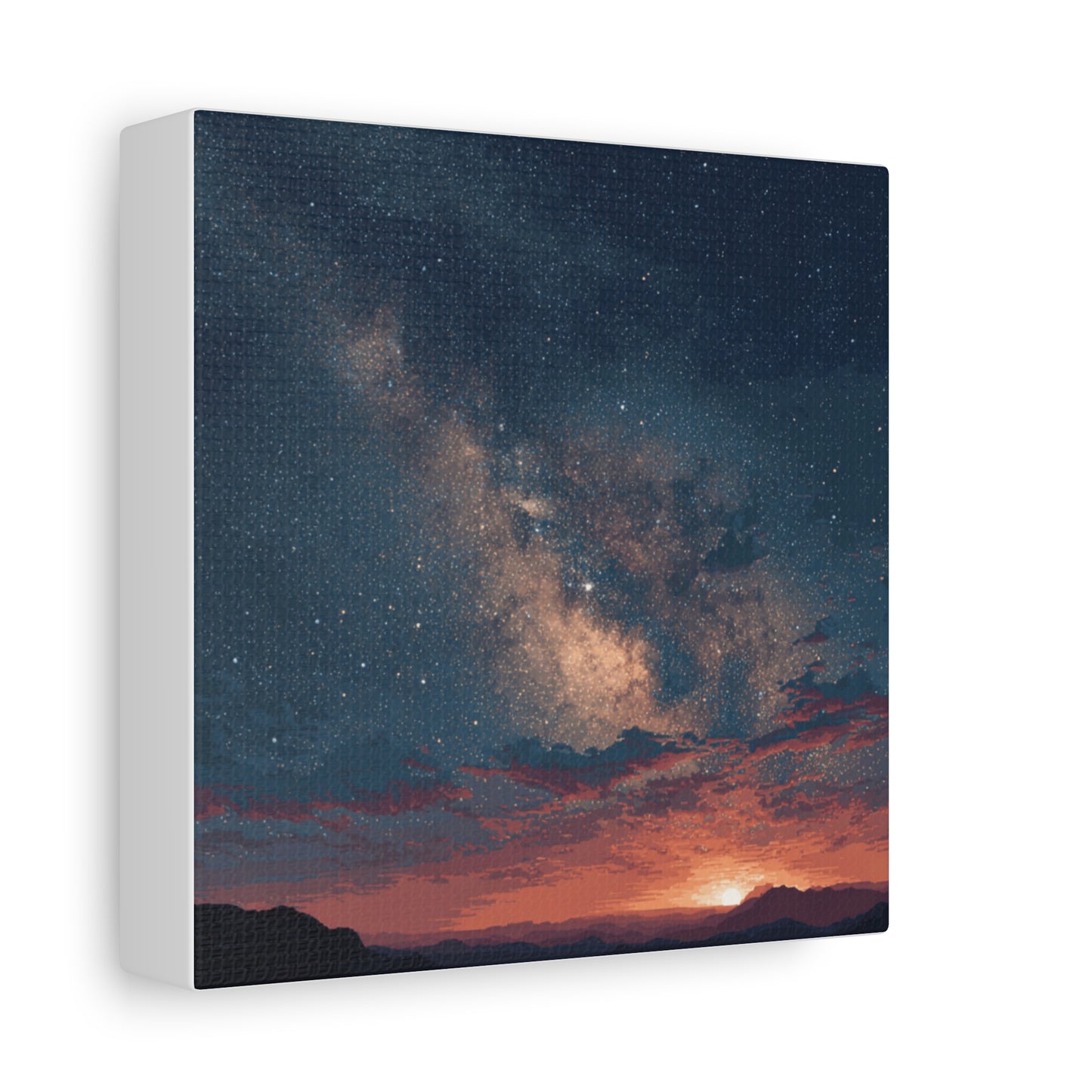 Celestial Canvas Art, Starry Night Decor, Universe Wall Art, Galaxy Home Decor, Space Lovers Gift, Inspirational Wall Decor
