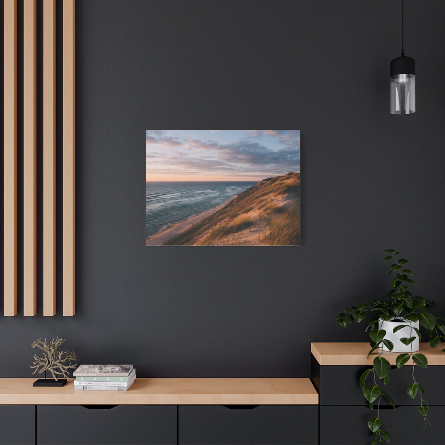 Coastal Serenity Matte Canvas Wall Art