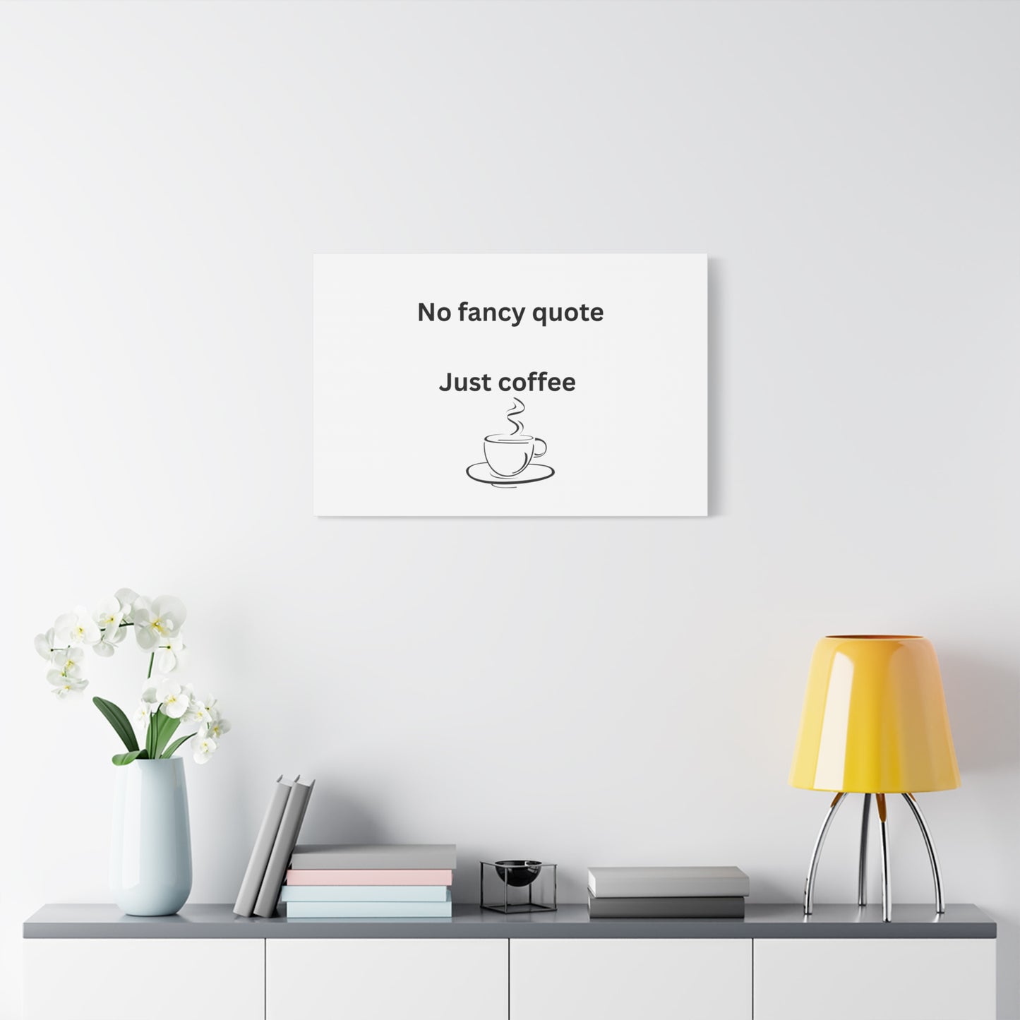 Canvas Wall Art, Coffee Lovers Decor