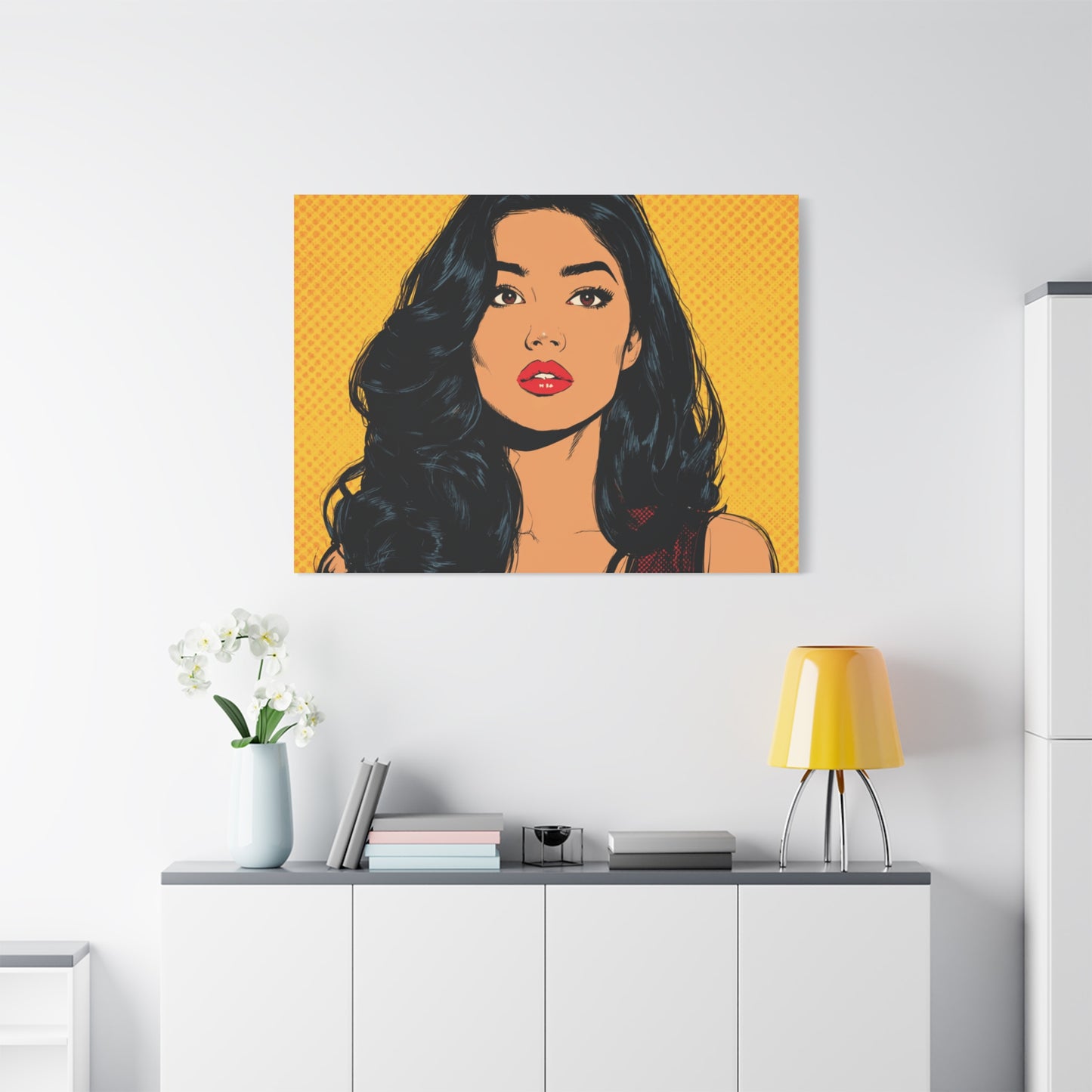 Canvas Print Pop Art Style
