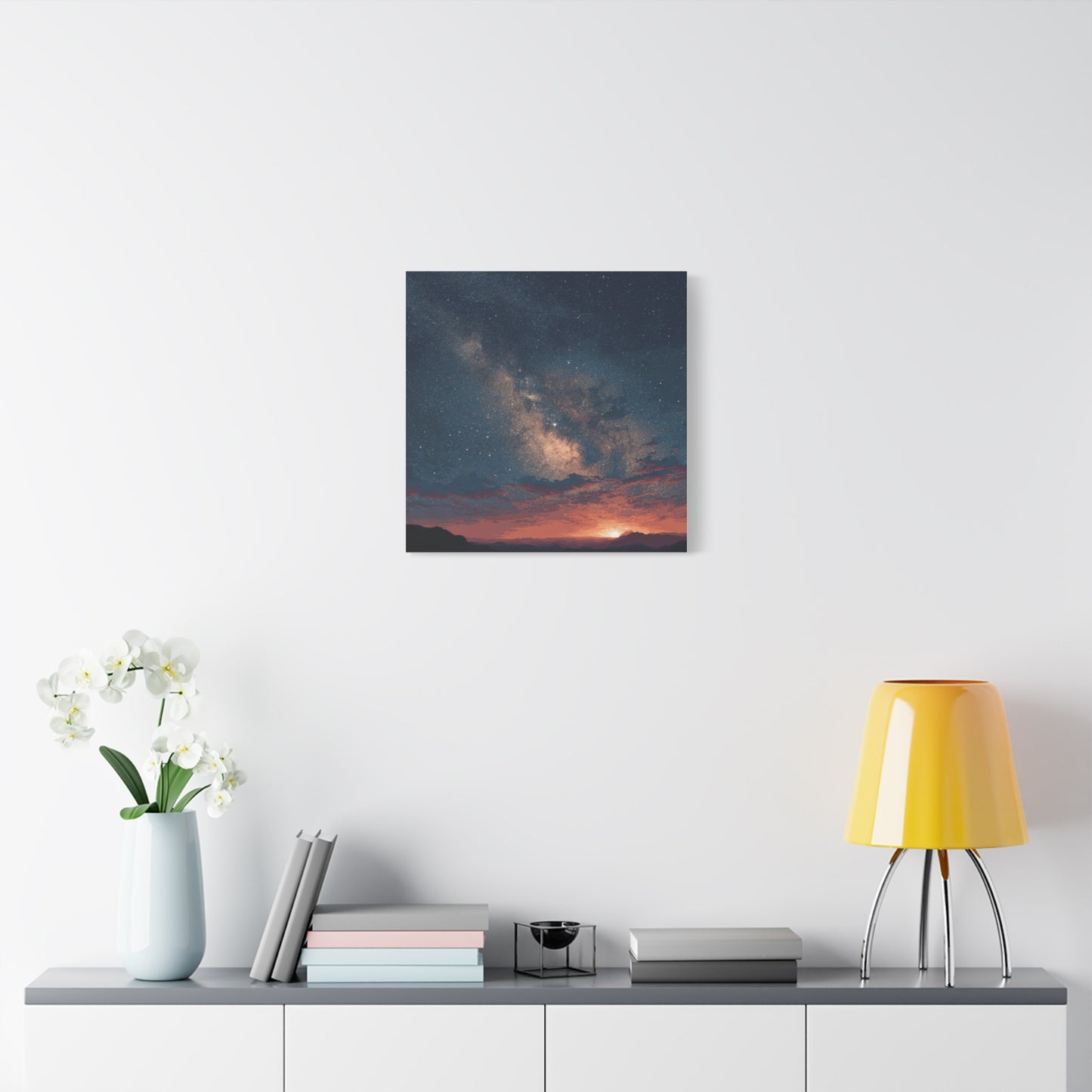 Celestial Canvas Art, Starry Night Decor, Universe Wall Art, Galaxy Home Decor, Space Lovers Gift, Inspirational Wall Decor