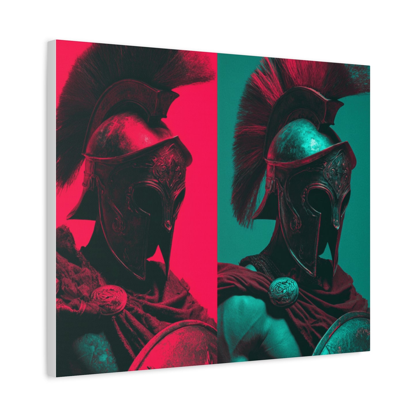 Spartan Warrior Canvas Wall Art