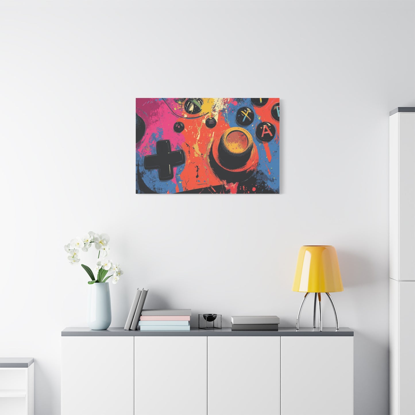 Vibrant Gaming Canvas Art