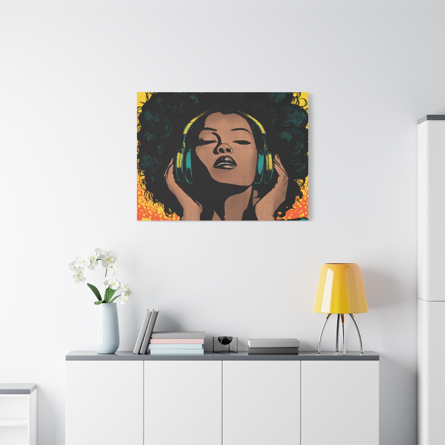 Vibrant Canvas, Music Lover