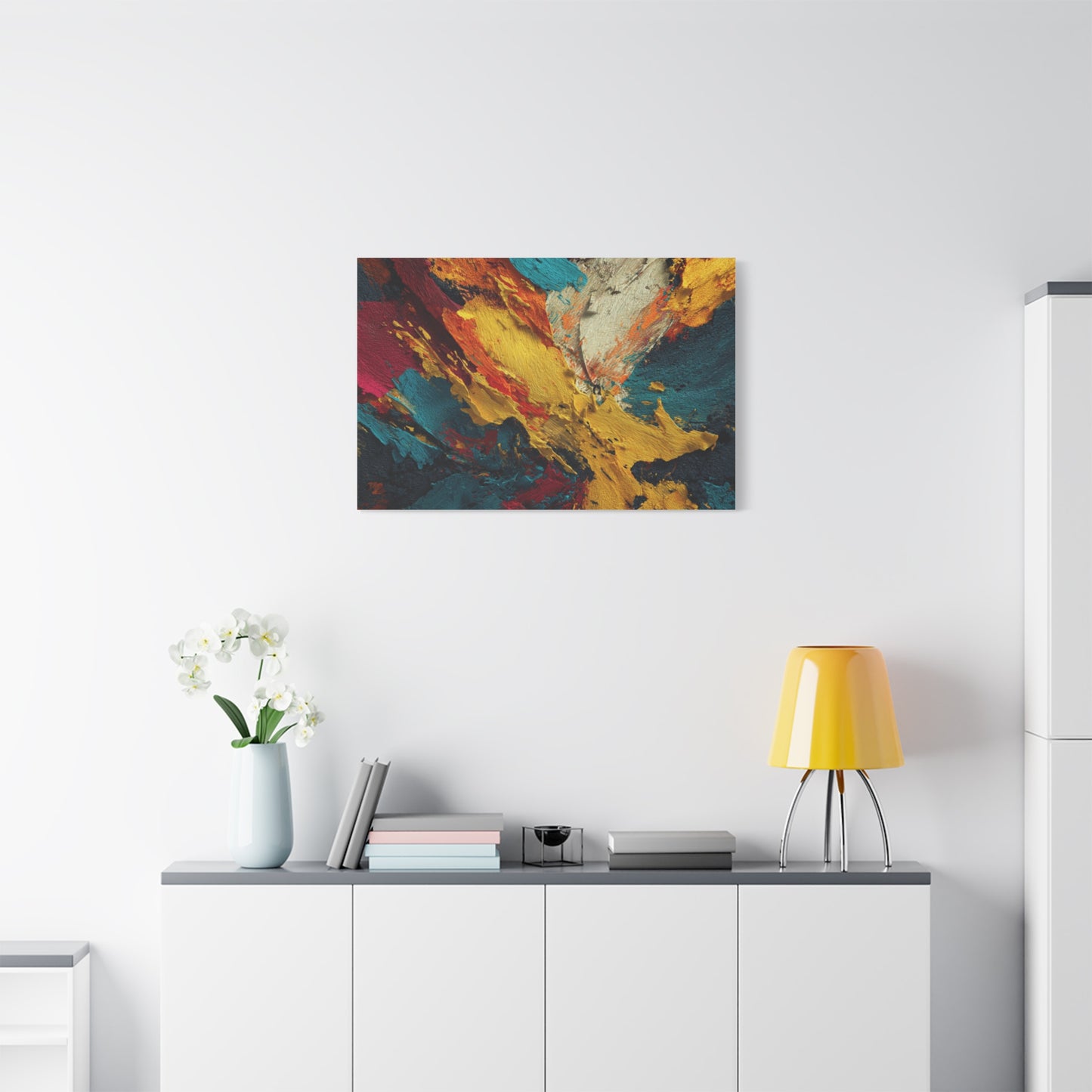 Colorful Abstract Canvas Wall Art