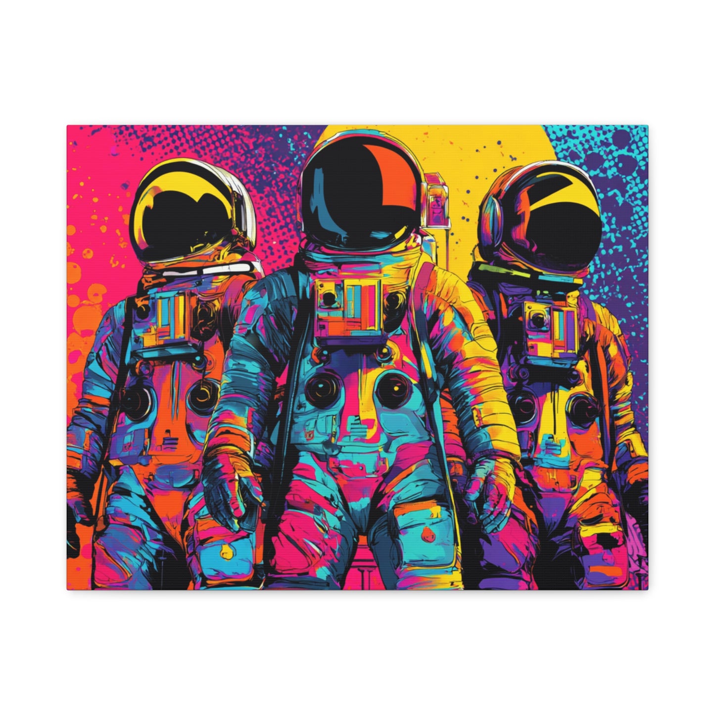 Canvas Print -  Pop Art Astronauts