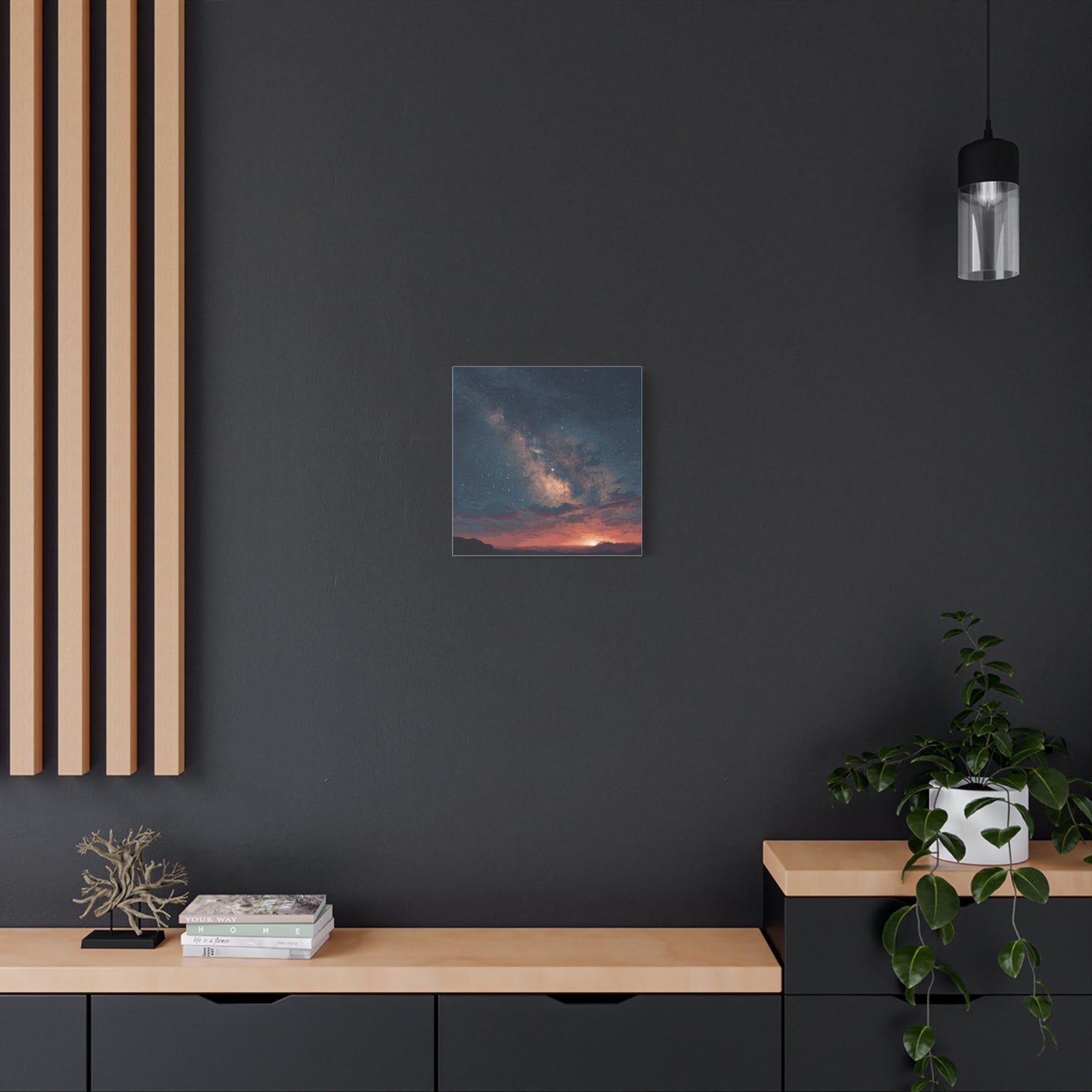 Celestial Canvas Art, Starry Night Decor, Universe Wall Art, Galaxy Home Decor, Space Lovers Gift, Inspirational Wall Decor