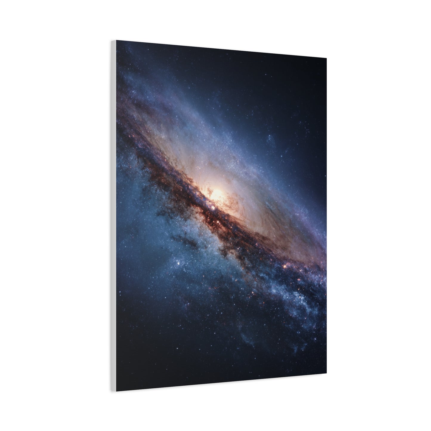 Galaxy Wall Art, Stretched Canvas Print, Cosmic Decor, Space Art, Home Gallery