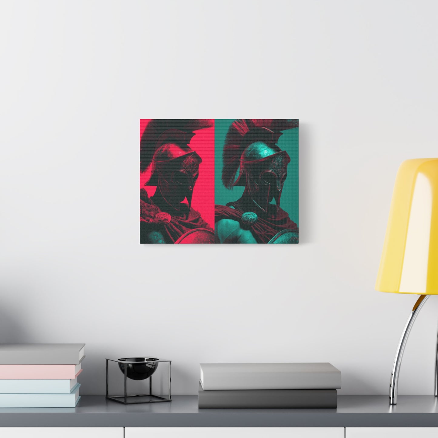 Spartan Warrior Canvas Wall Art