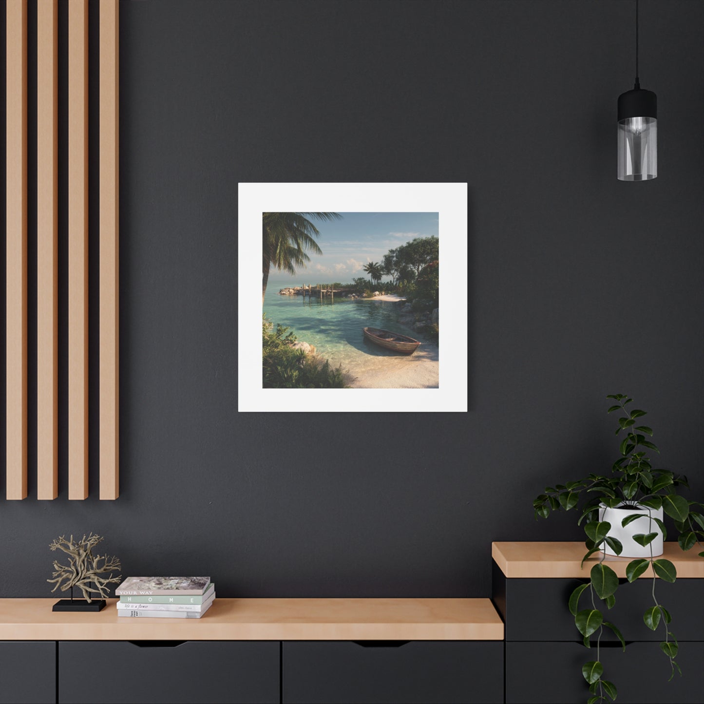 Canvas Print - Beautiful Beach View