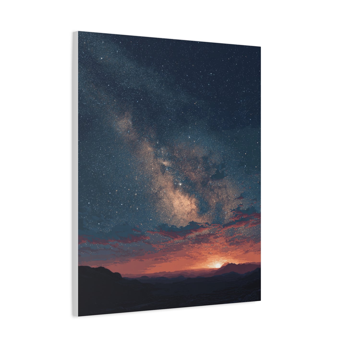 Celestial Canvas Art, Starry Night Decor, Universe Wall Art, Galaxy Home Decor, Space Lovers Gift, Inspirational Wall Decor
