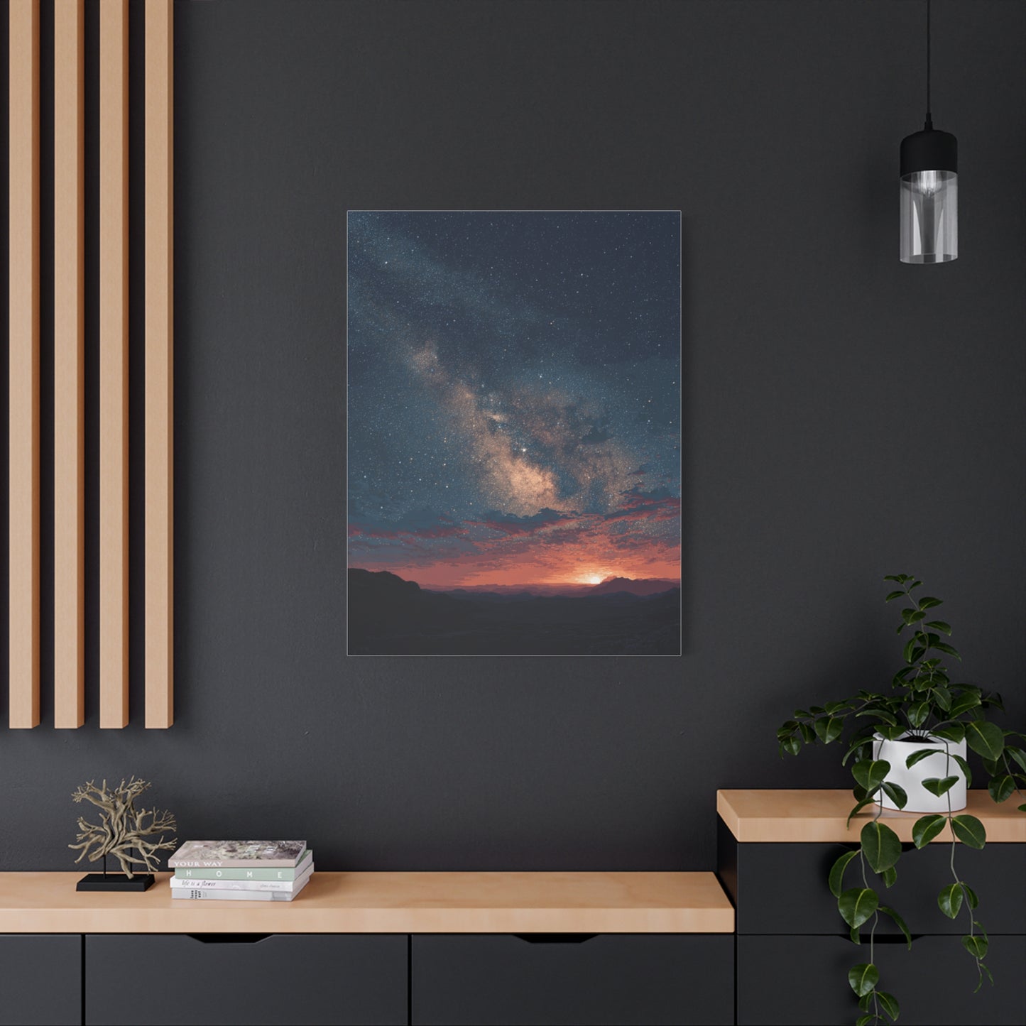 Celestial Canvas Art, Starry Night Decor, Universe Wall Art, Galaxy Home Decor, Space Lovers Gift, Inspirational Wall Decor