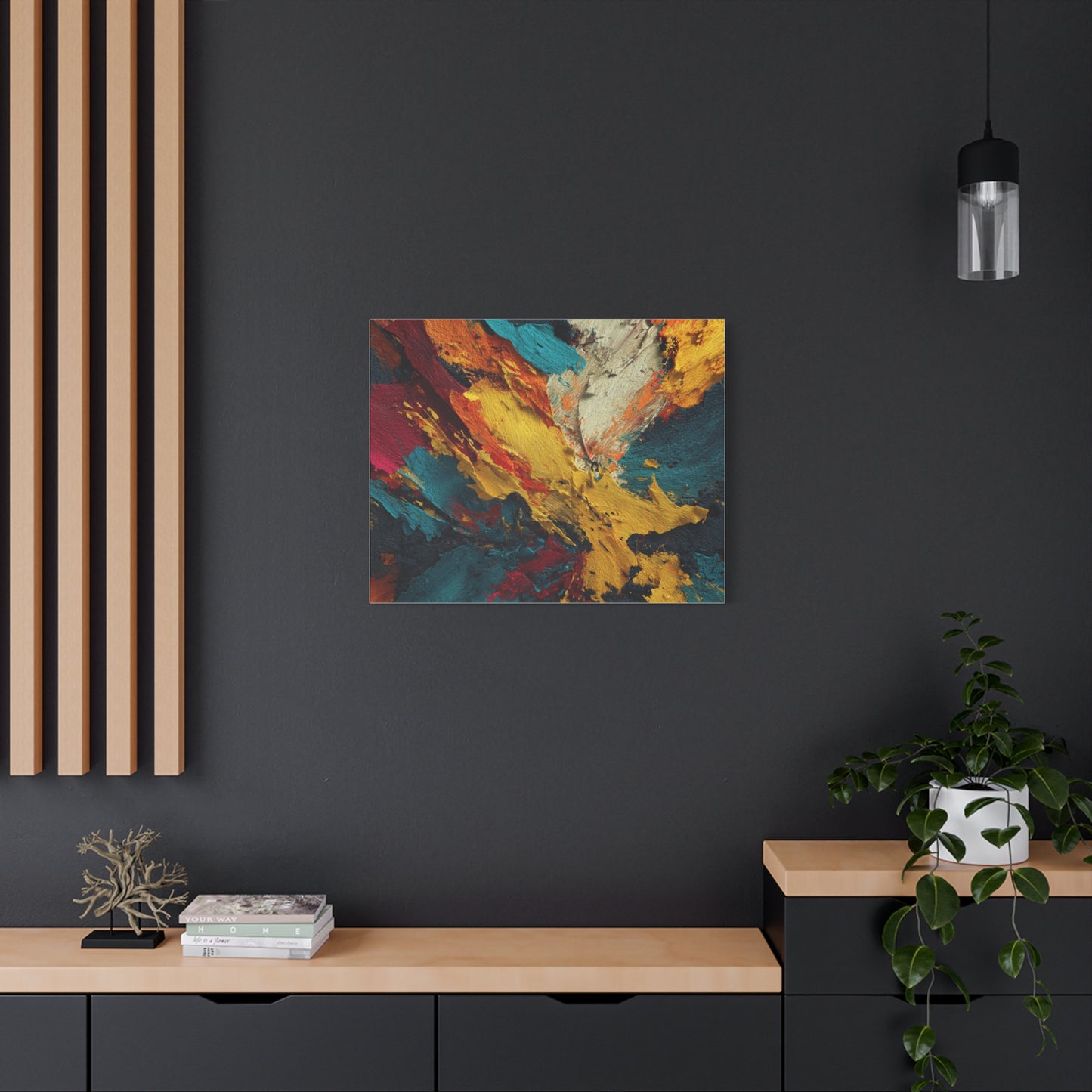 Colorful Abstract Canvas Wall Art