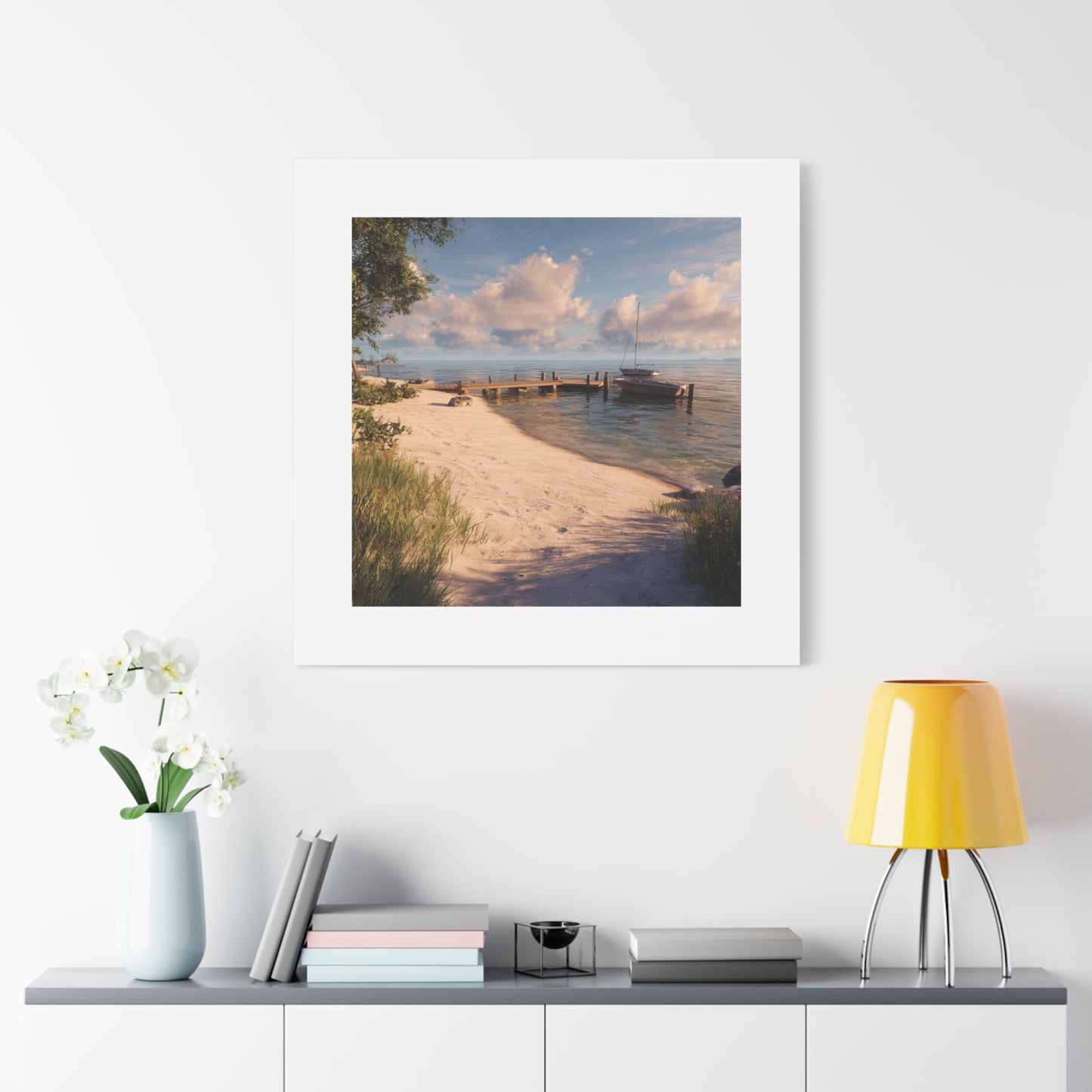 Canvas Print - Beautiful Beach Scene