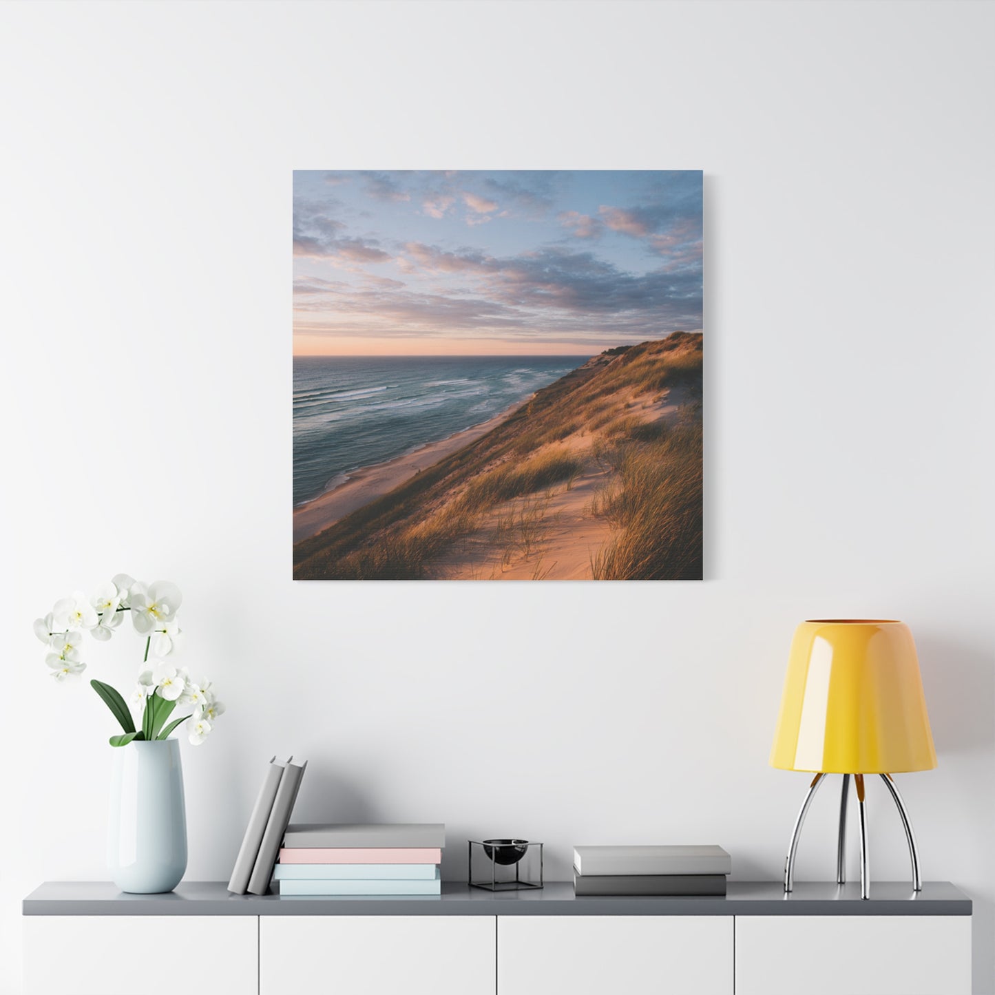 Coastal Serenity Matte Canvas Wall Art
