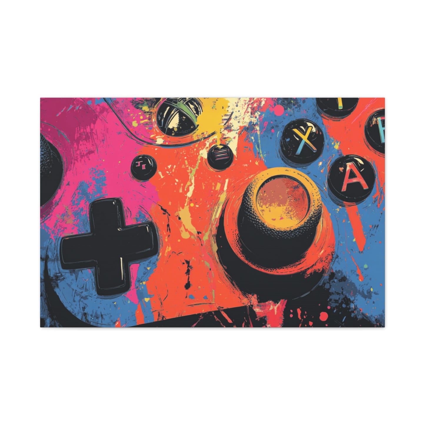 Vibrant Gaming Canvas Art