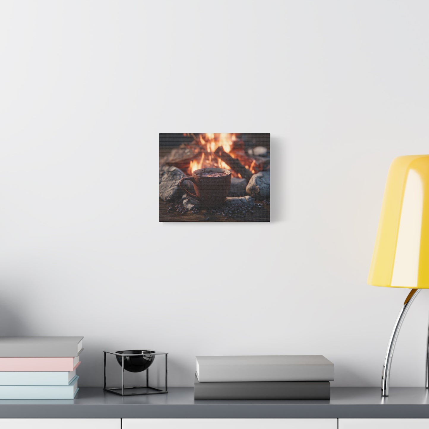Cozy Campfire Canvas Print