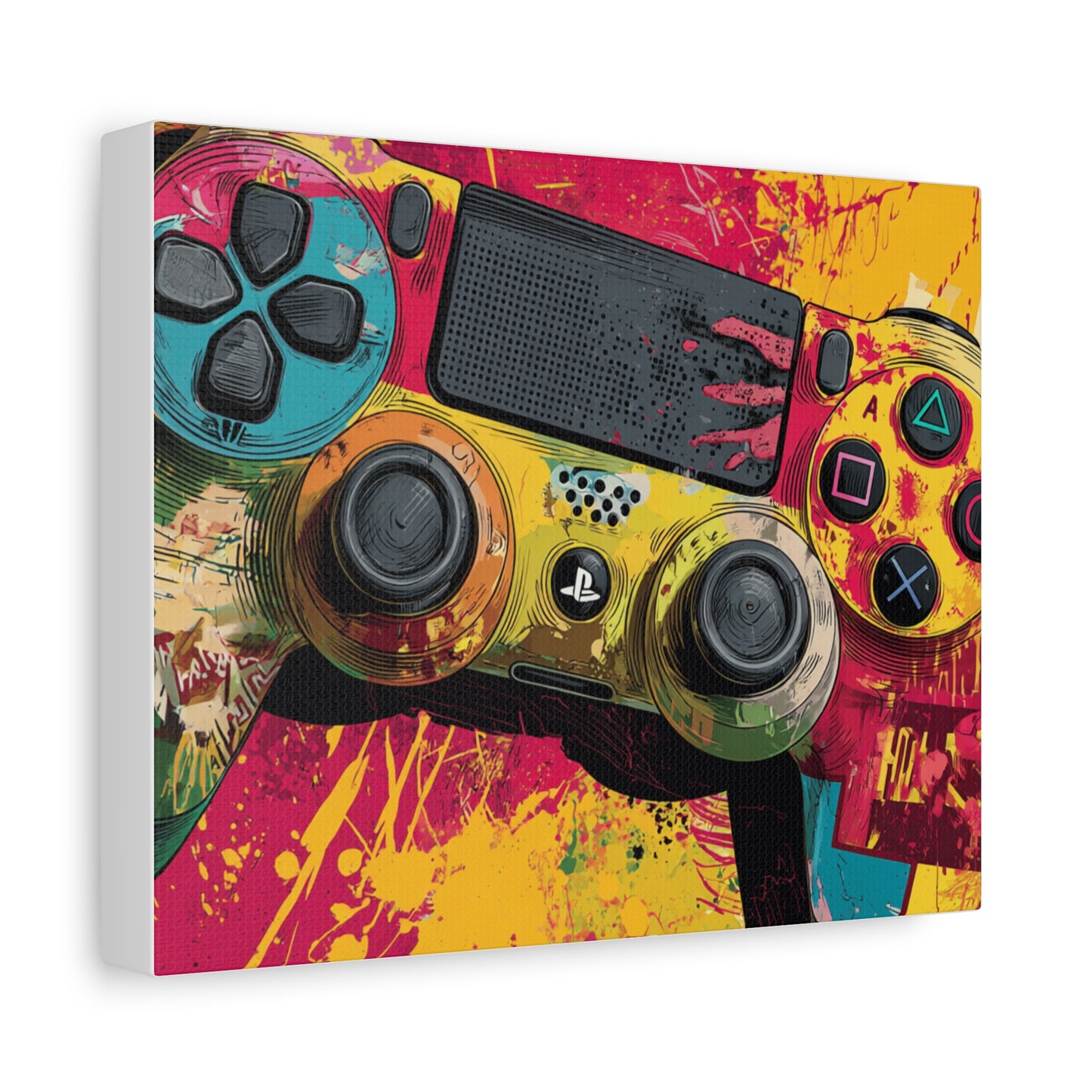 Colorful Gaming Canvas Wall Art
