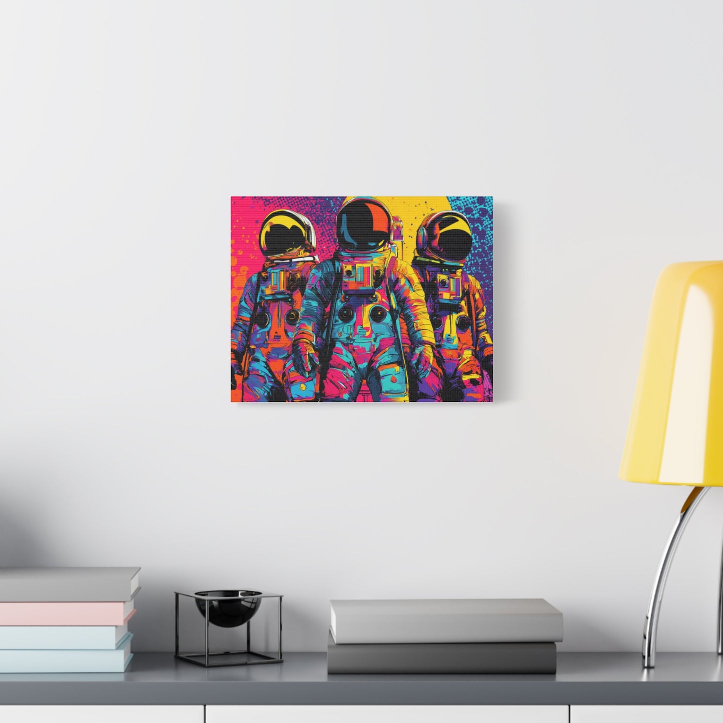 Canvas Print -  Pop Art Astronauts