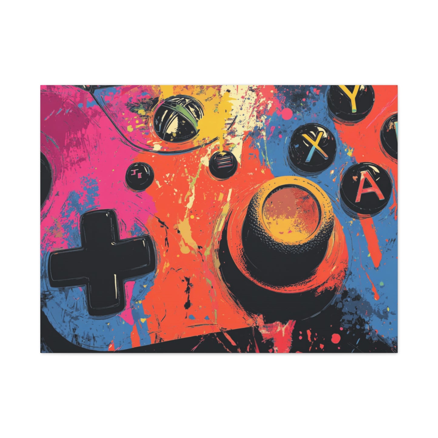 Bold Gaming Canvas Wall Art