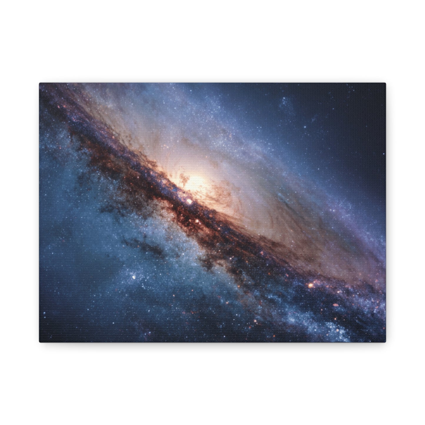Galaxy Wall Art, Stretched Canvas Print, Cosmic Decor, Space Art, Home Gallery