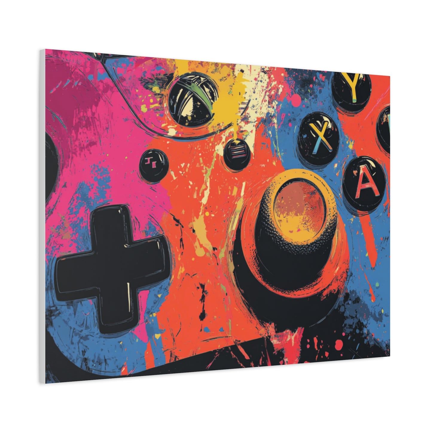 Bold Gaming Canvas Wall Art