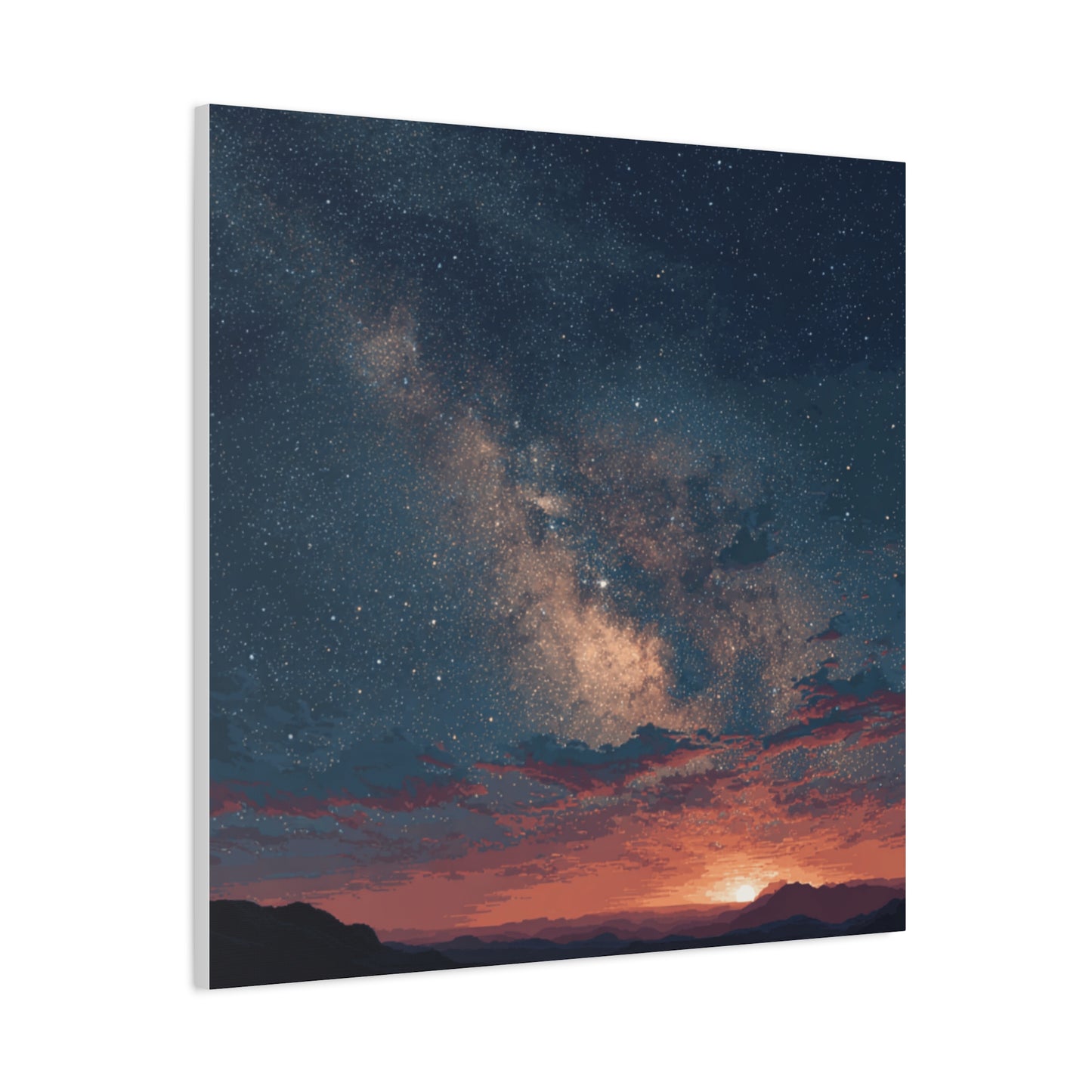 Celestial Canvas Art, Starry Night Decor, Universe Wall Art, Galaxy Home Decor, Space Lovers Gift, Inspirational Wall Decor