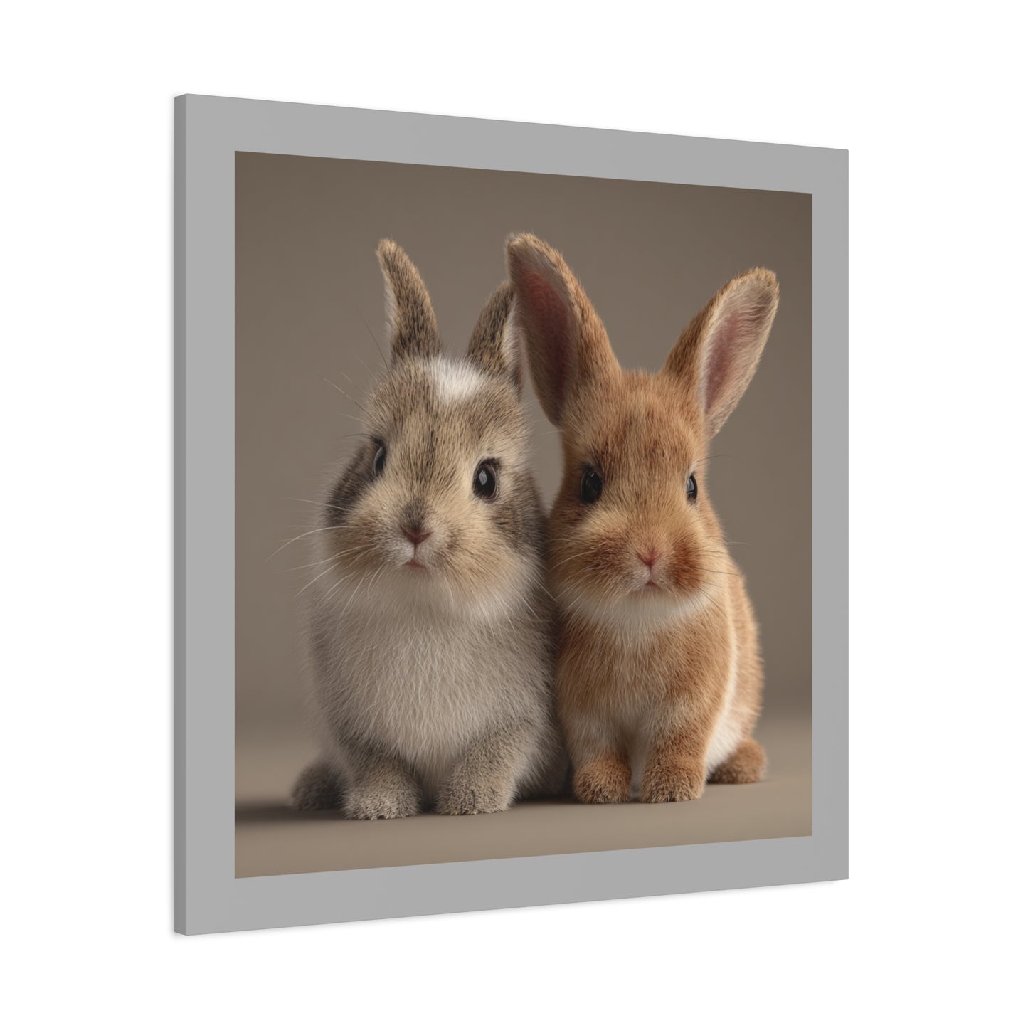 Canvas Print Baby Bunnies
