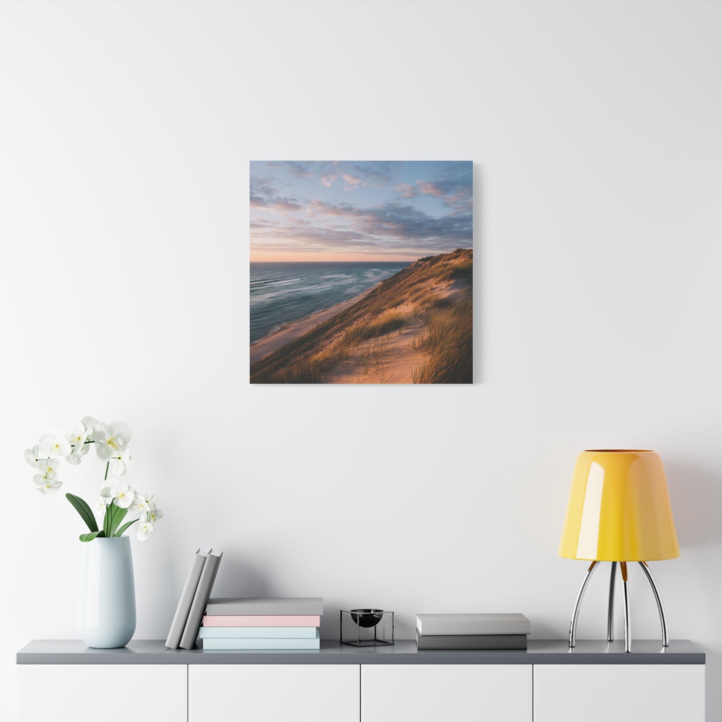 Coastal Serenity Matte Canvas Wall Art