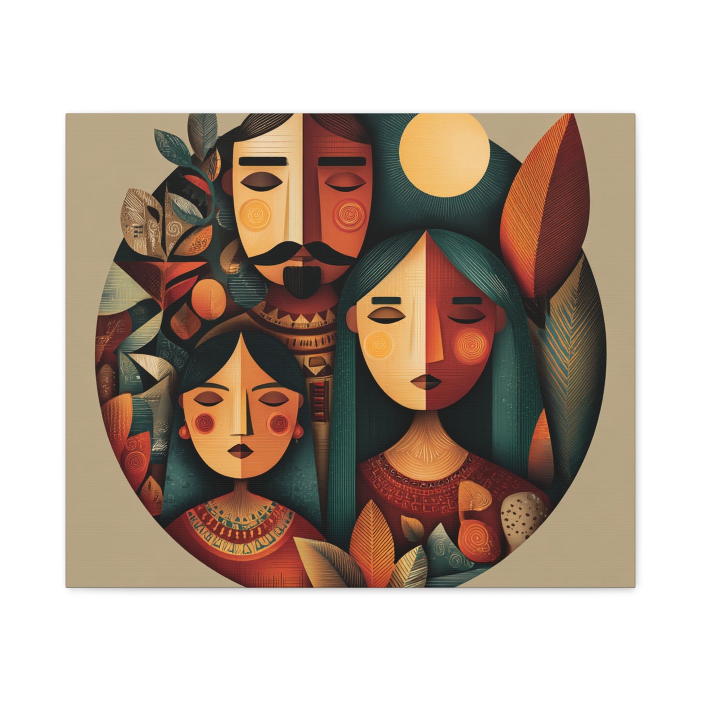 Canvas Print - Hispanic Heritage Inspired Art