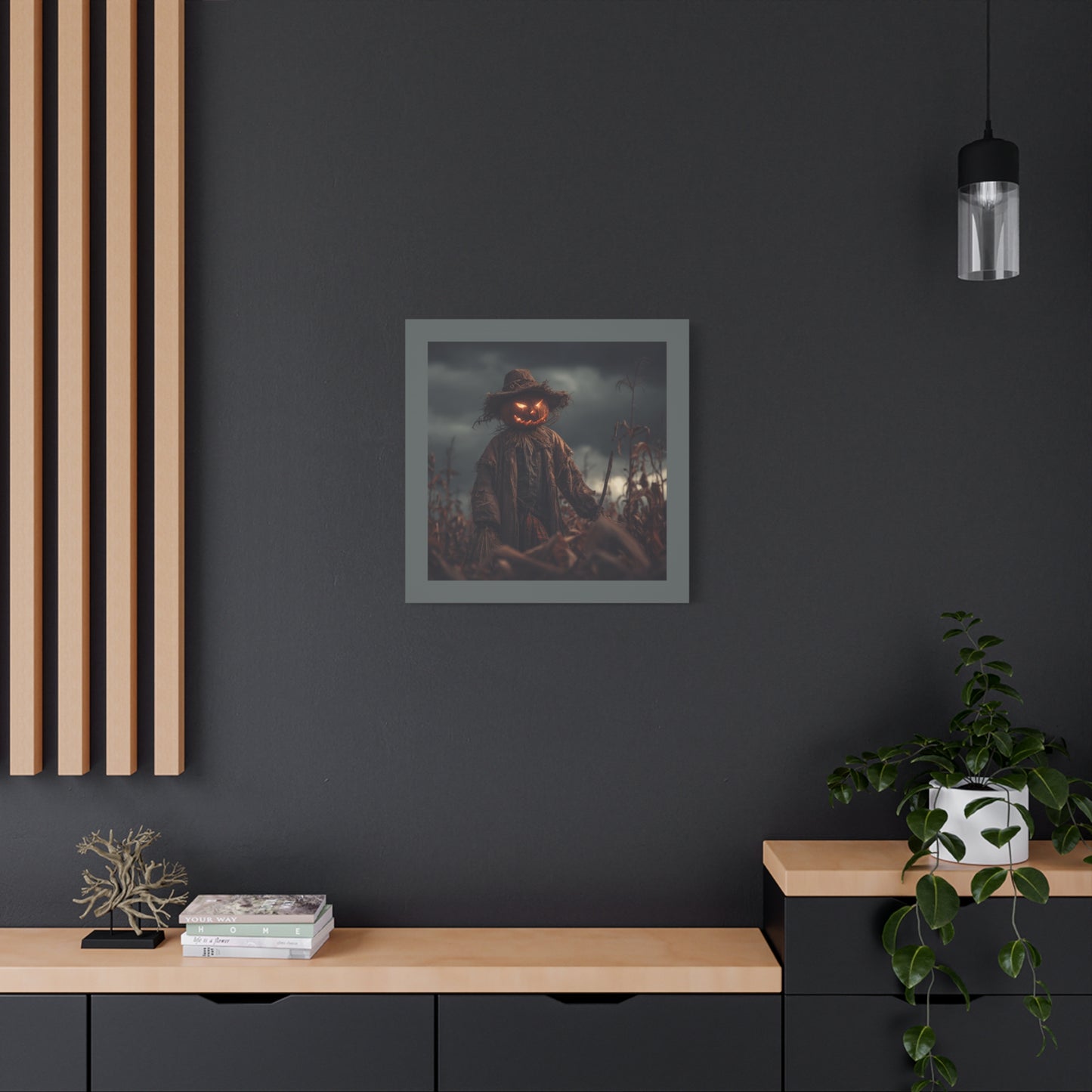 Canvas Print - Halloween Scarecrow