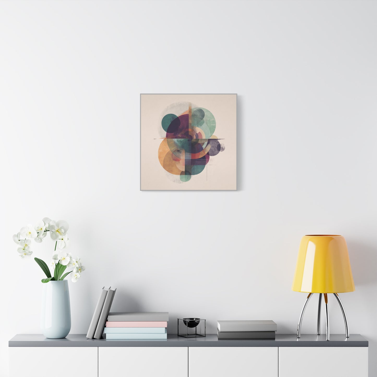 Abstract Geometric Wall Art Canvas