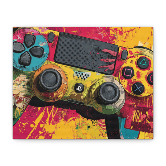 Colorful Gaming Canvas Wall Art