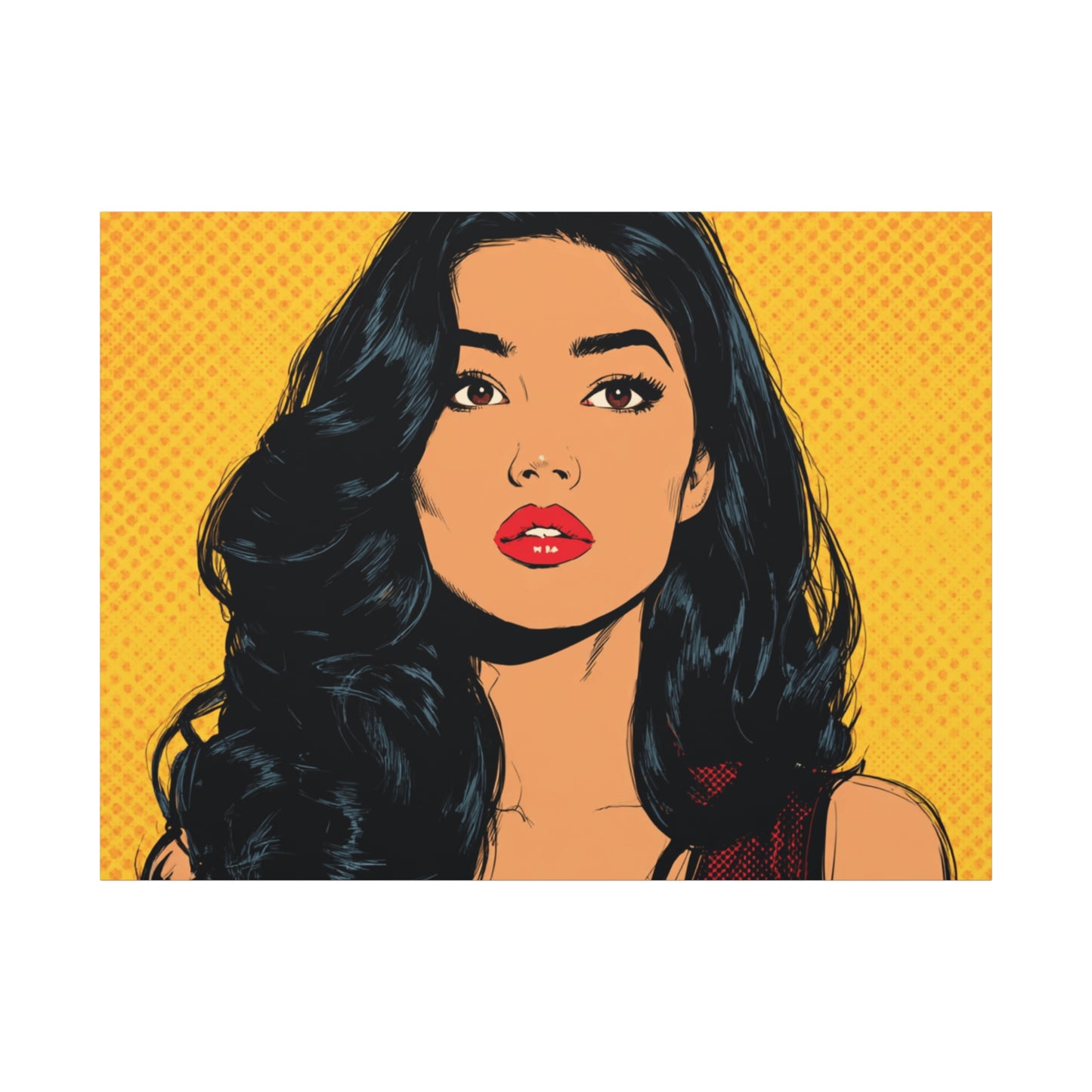 Canvas Print Pop Art Style
