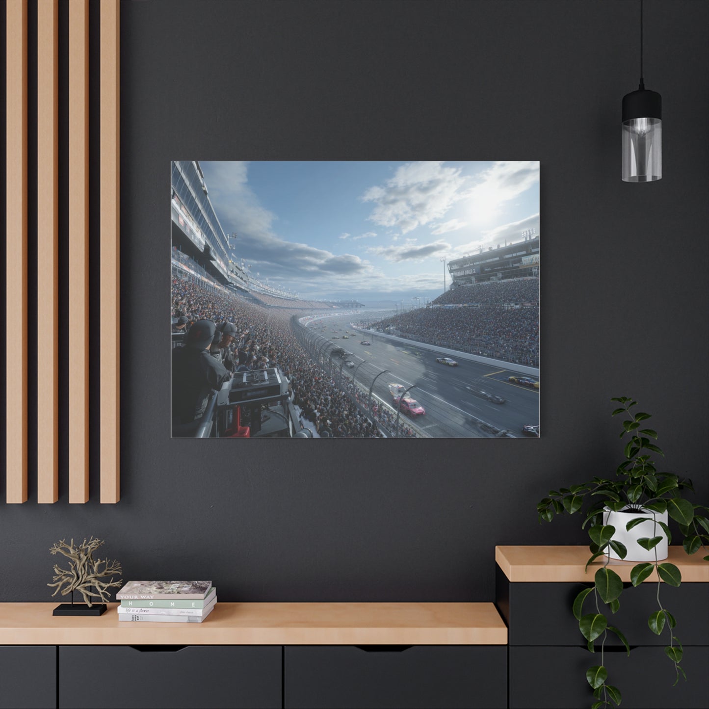 Racing Scene Wall Art
