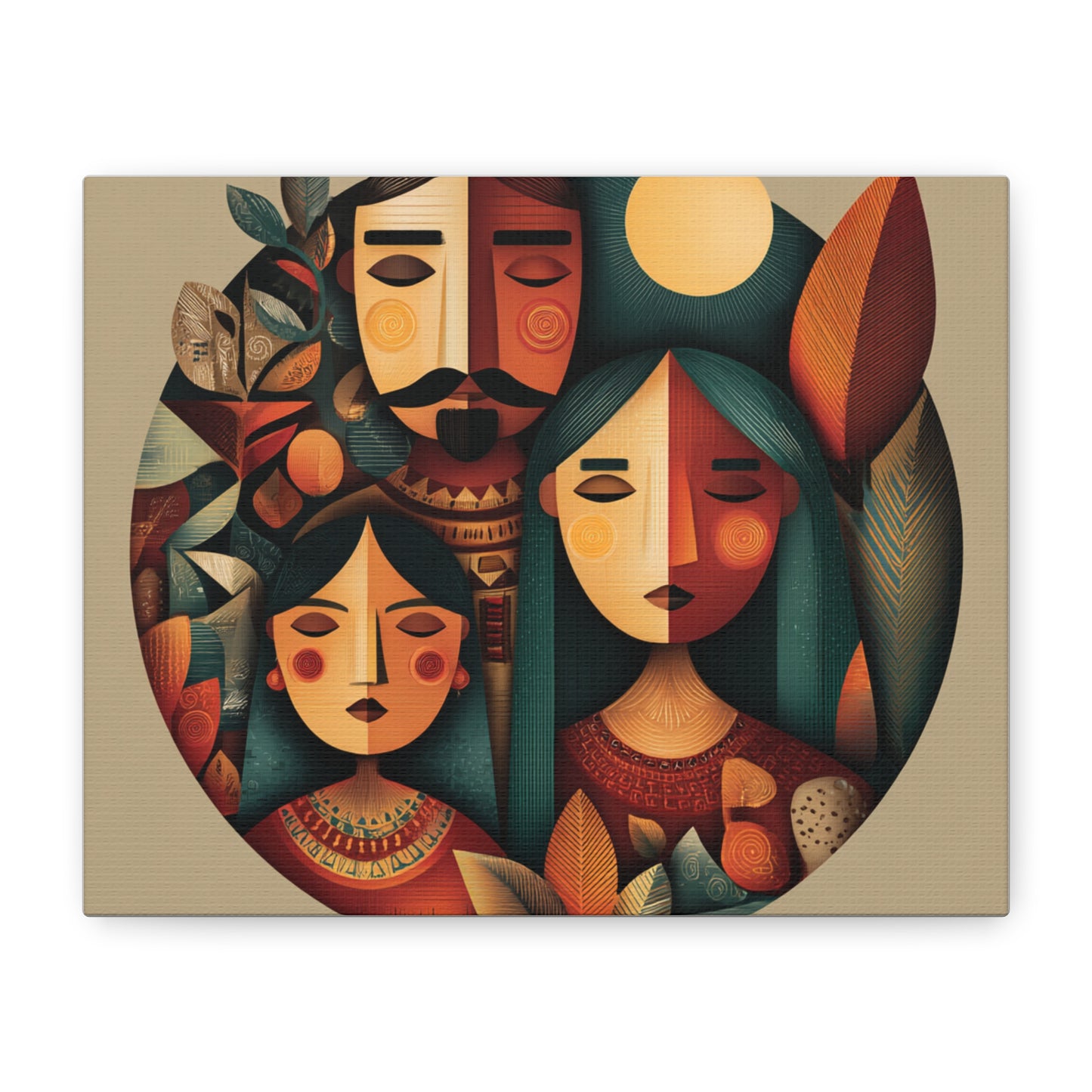Canvas Print - Hispanic Heritage Inspired Art