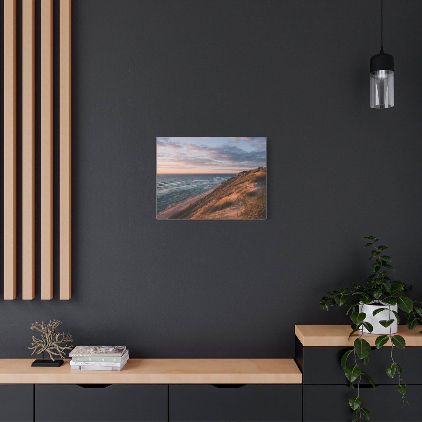 Coastal Serenity Matte Canvas Wall Art