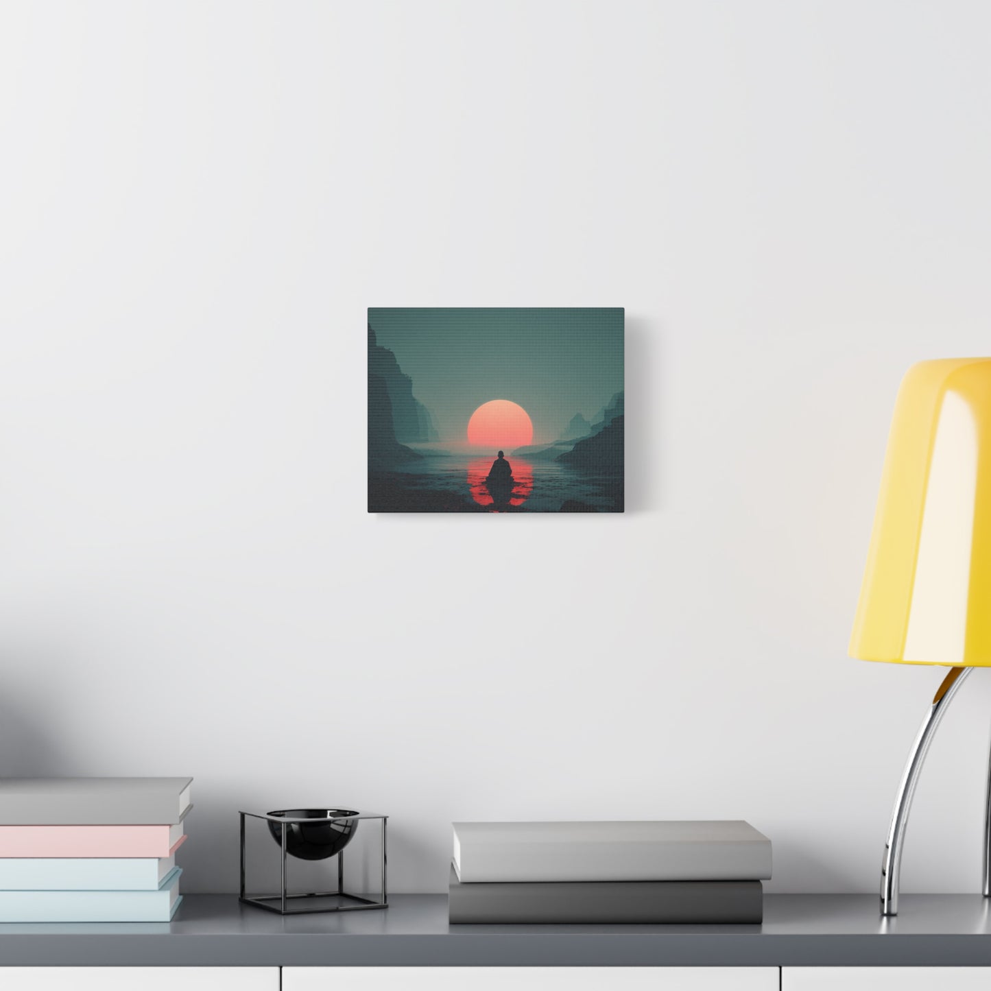 Serene Sunset Canvas Wall Art
