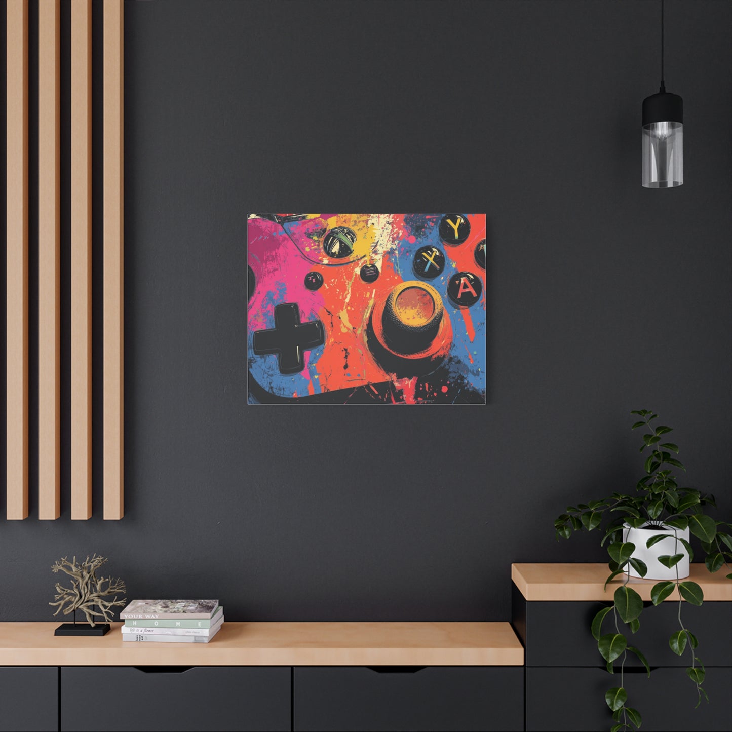 Bold Gaming Canvas Wall Art