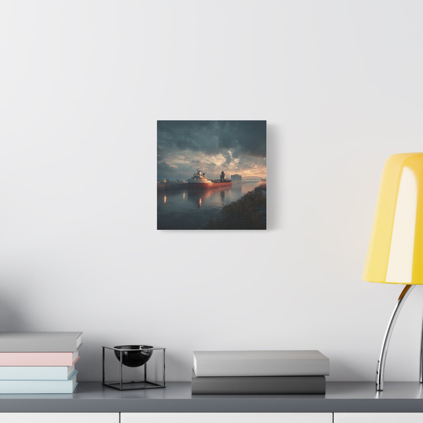 Stretched Canvas Art Print, Nautical Wall Decor, Maritime Scene, Boat Photo, Home or Office Decoration, Gift for Ocean Lovers