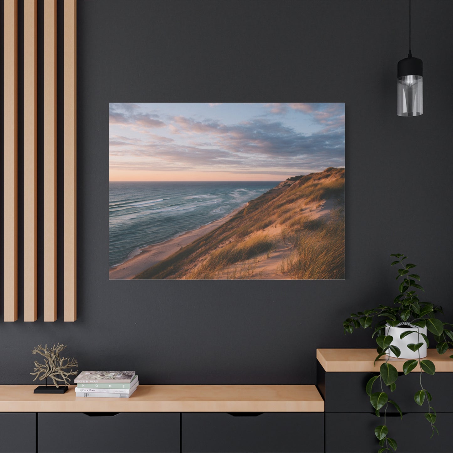 Coastal Serenity Matte Canvas Wall Art