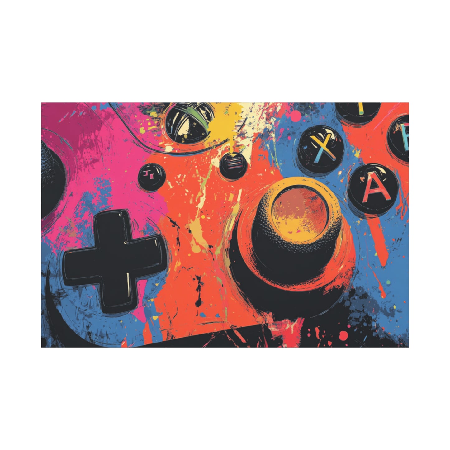 Vibrant Gaming Canvas Art